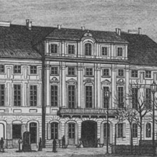 Karaś Palace in Warsaw