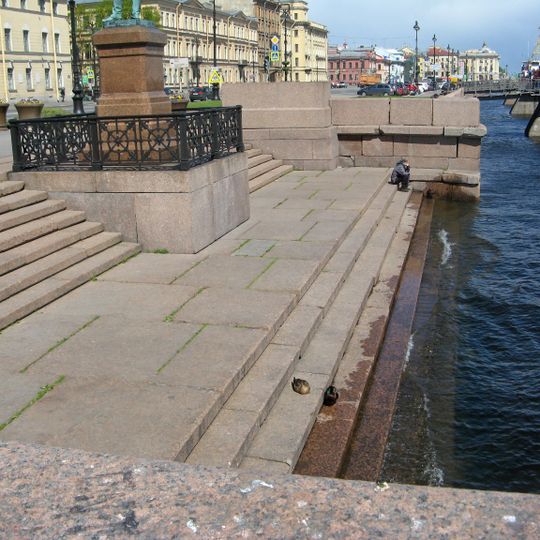 Historic quay Kruzenshtern memorial
