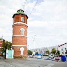 Water towers of the Kurgan railway station