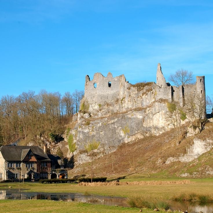 Rovine del Castello di Montaigle