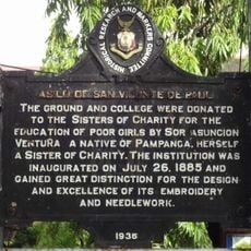 Asilo de San Vicente de Paul historical marker