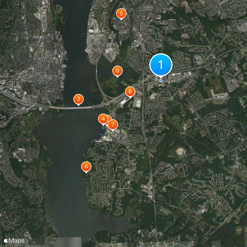 Oxon Hill Map