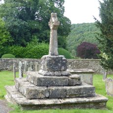 Churchyard cross in St Peter's churchyard