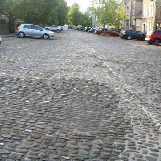 Cobble Stones On Roadway