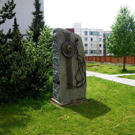 Pomník Františka Šimandla v Blatné