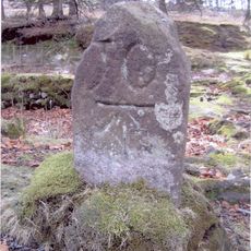 Milestone, E of Tower Lodge