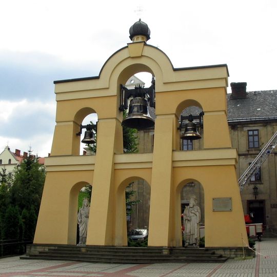 Belfry at St. John the Baptist cathedral