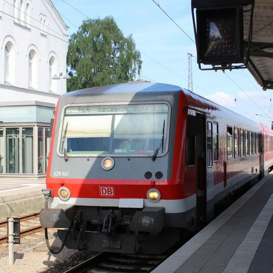 Güstrow railway station