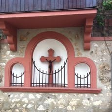 Sakramentsnische mit Kruzifix