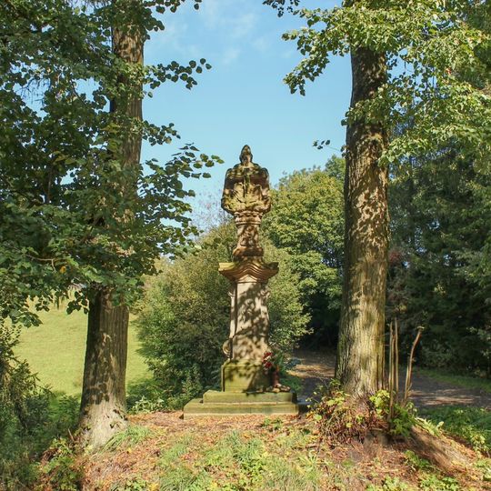 Holy Trinity column in Písařov