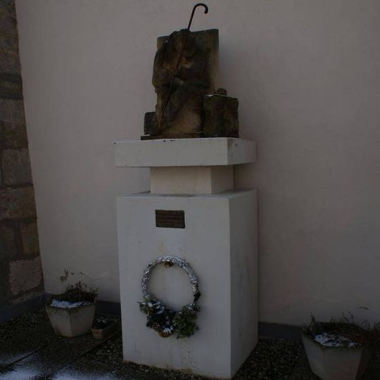 Monument to Jára Cimrman in Letohrad