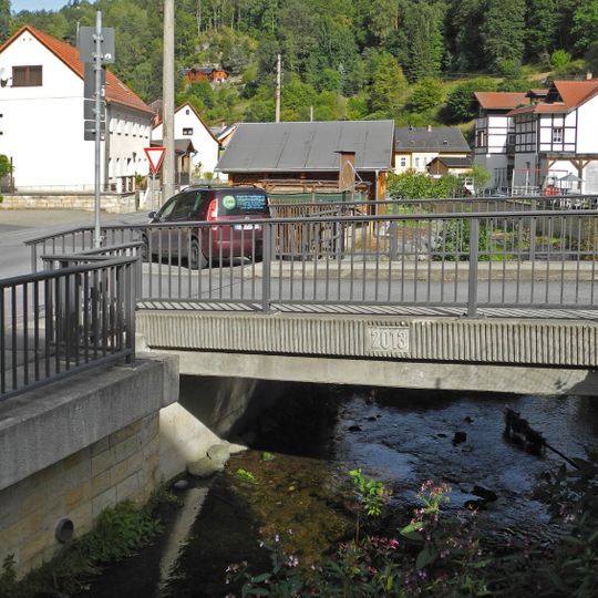 Bogenbrücke über den Krippenbach Friedrich-Gottlob-Keller-Straße 63