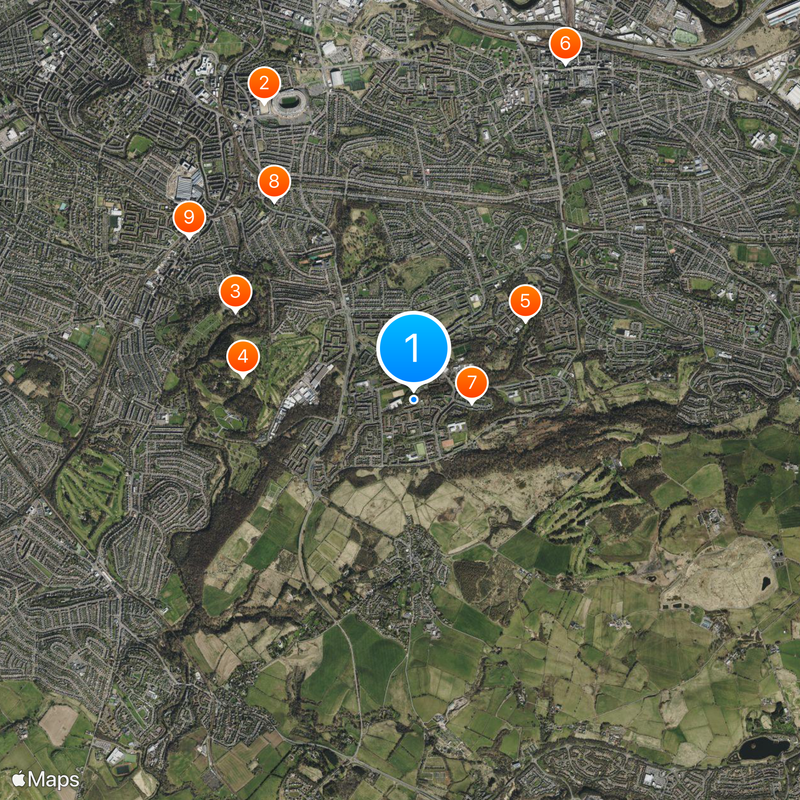Castlemilk Map