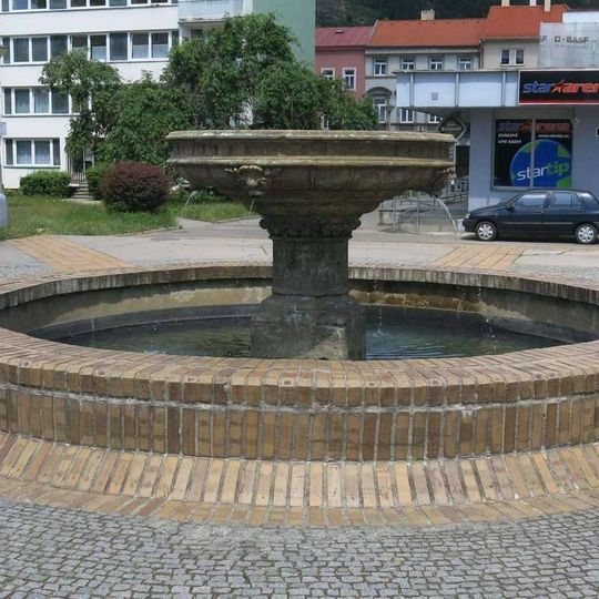 Kašna v Řetězové ulici v Děčíně