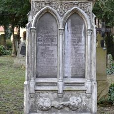 Ev. cintorín Kozia brána, náhrobník