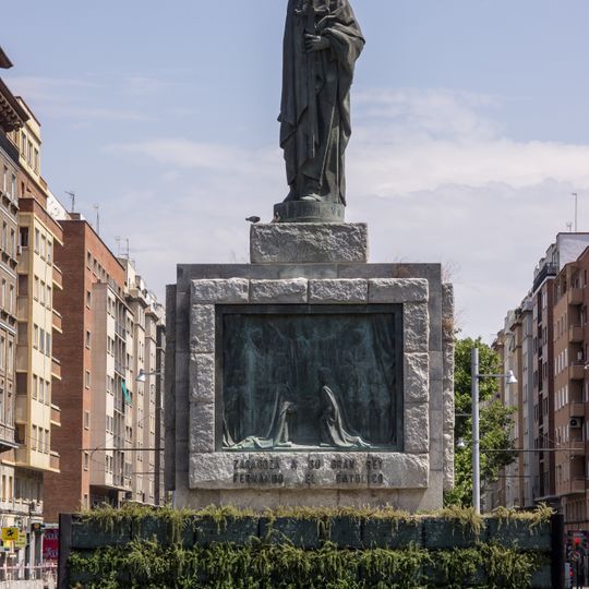 Monument to Fernando el Católico, Zaragoza