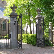 Cemetery gate