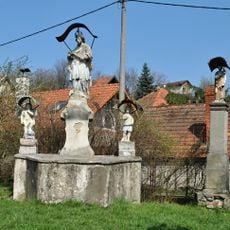 Súsošie sv. Jána Nepomuckého, socha I.