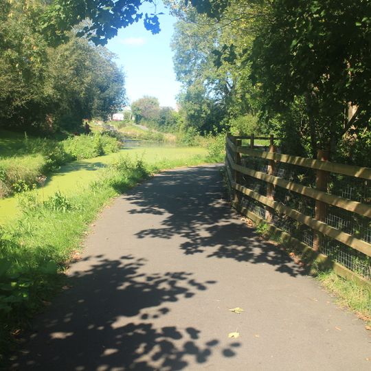 Aqueduct over Dowlais Brook on Monmouthshire and Brecon Canal