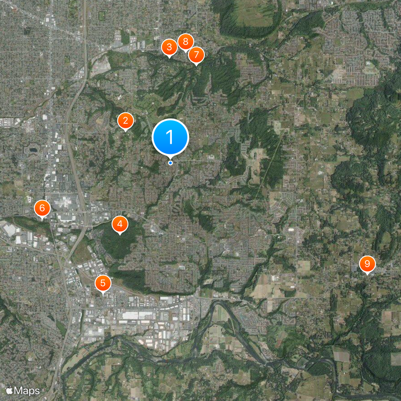 Happy Valley Map