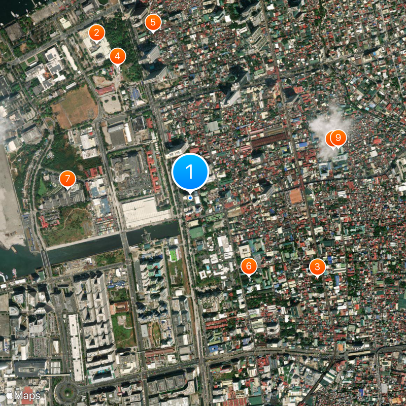 Department of Foreign Affairs Map