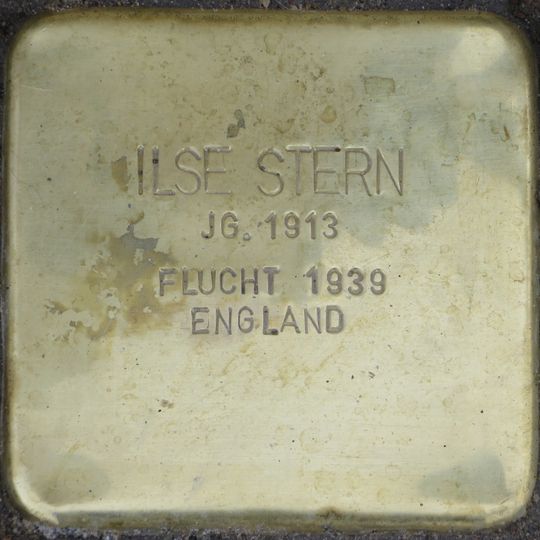 Stolperstein à la mémoire d’Ilse Stern