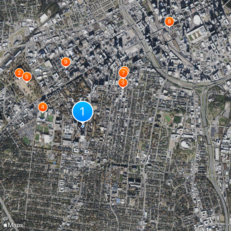 Vanderbilt University Medical Center Map