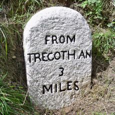 Milestone Circa 125M North Of Tregerrick Cottage