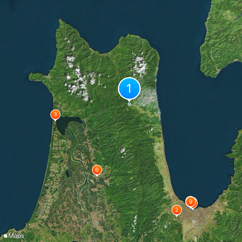Jōmon Prehistoric Sites in Northern Japan Map