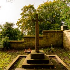 Monument To First Lord Armstrong At South West Of Detached Graveyard
