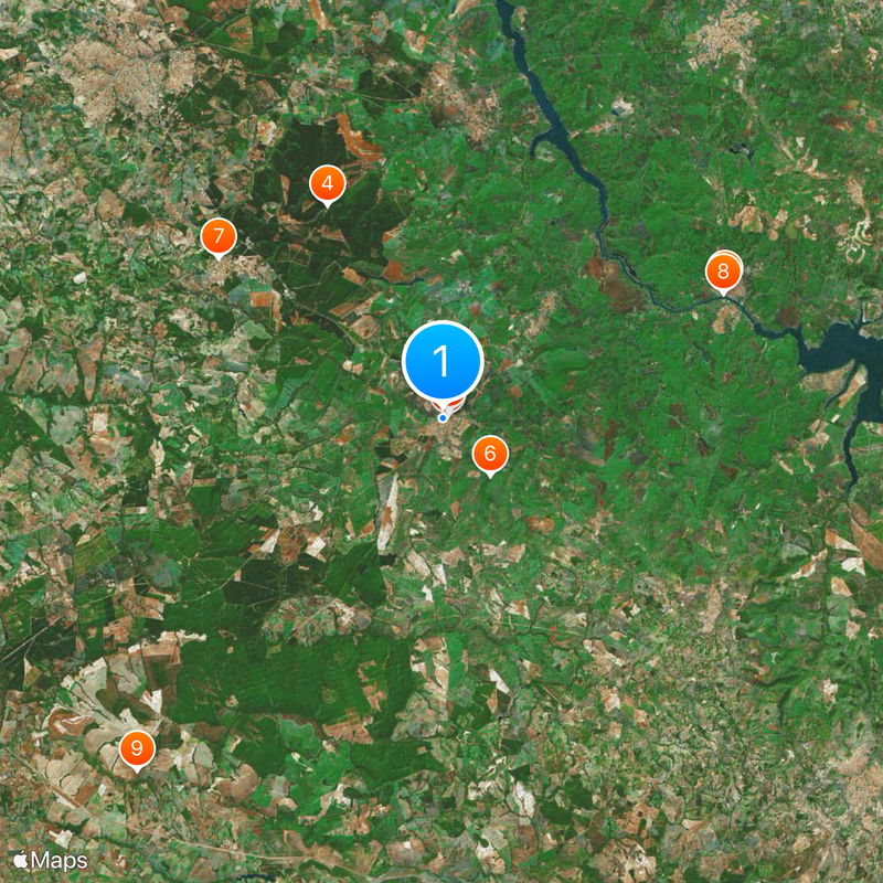 Lençóis Paulista Map