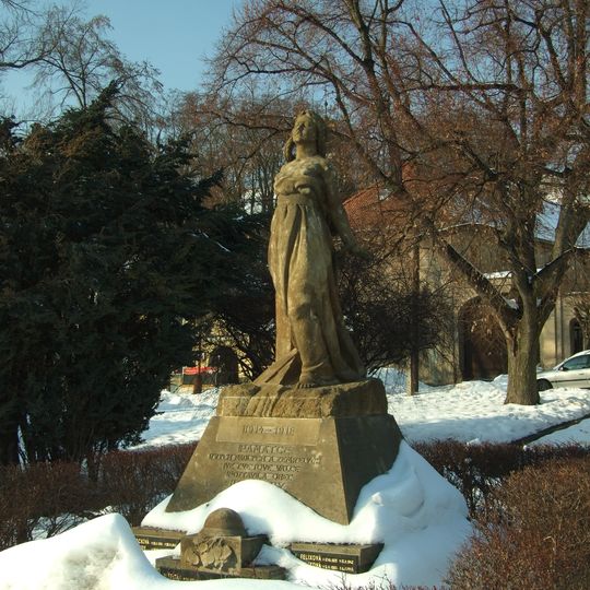 Pomník padlým na Náměstí Třebízského v Klecanech