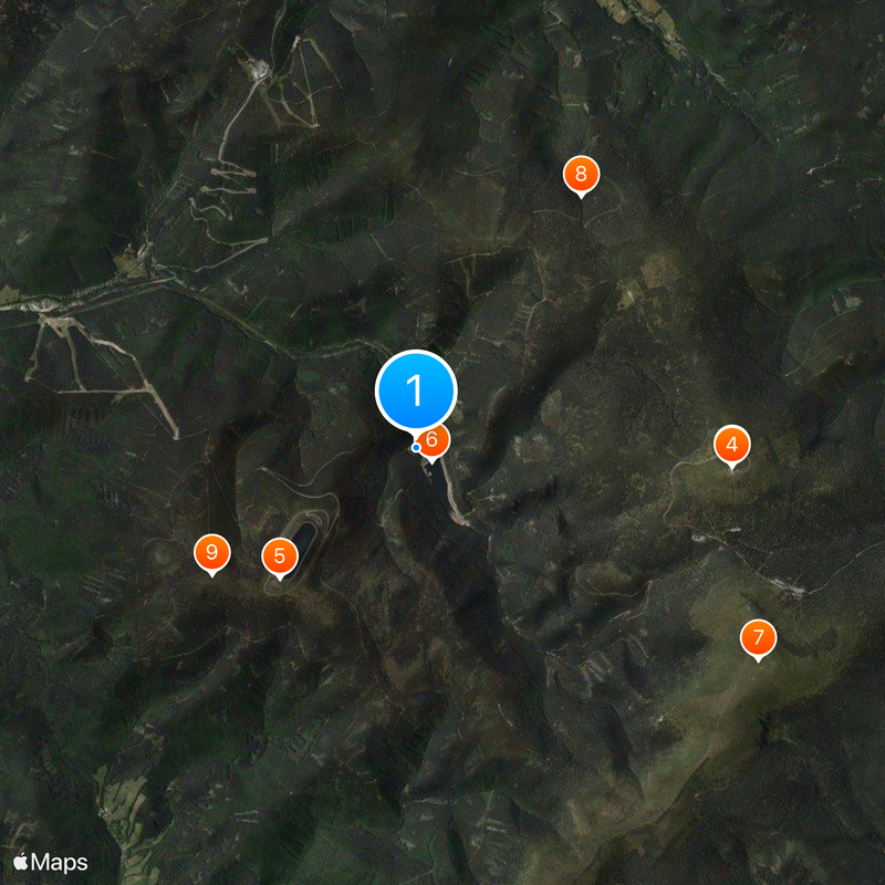 Dlouhé stráně Hydro Power Plant Map