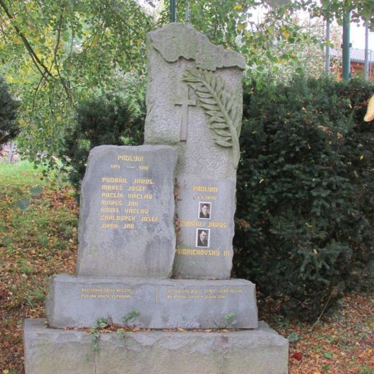 Pomník Obětem 1. a 2. světové války ve Skrýšově