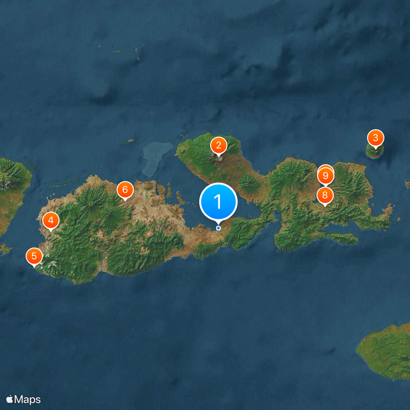 Sumbawa Island Map