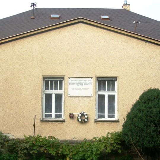 Evanjelická fara, tabuľa pamätná