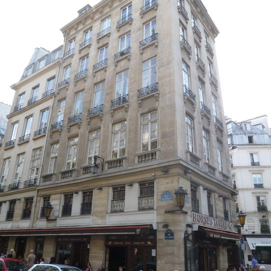 Immeuble, 2 rue de l'Odéon, 1 rue de Condé