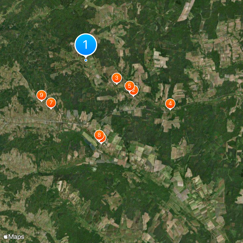 Őrség Map