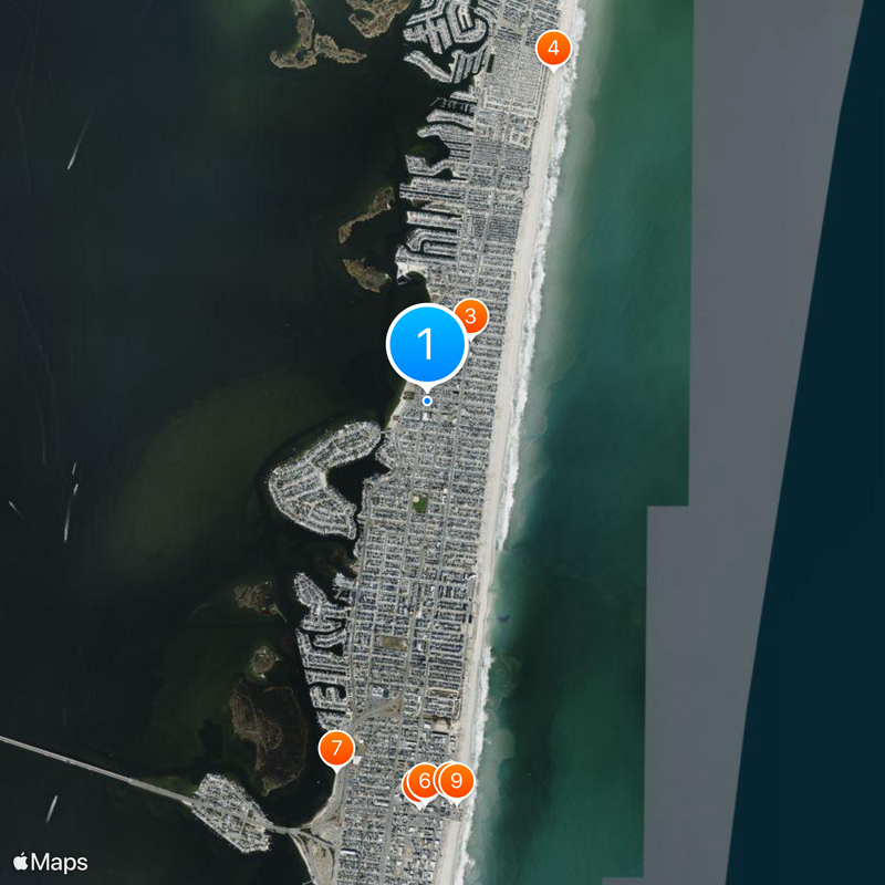 Lavallette Map