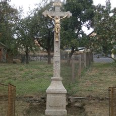 Wayside cross in Trhonice