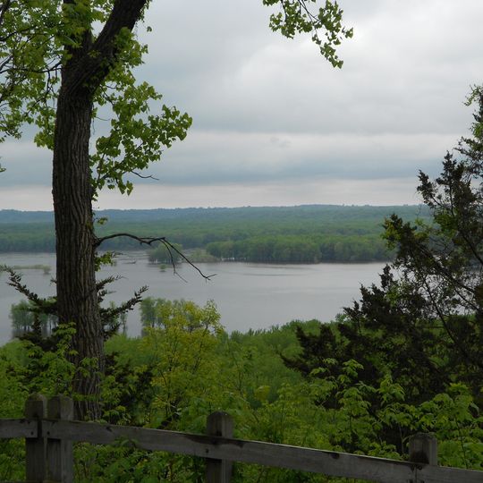 Parc d'État de Mississippi Palisades