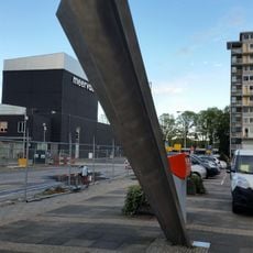 Papieren vliegtuigpijl