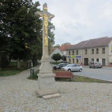 Kříž u parkoviště v Patočkově ulici v Dačicích