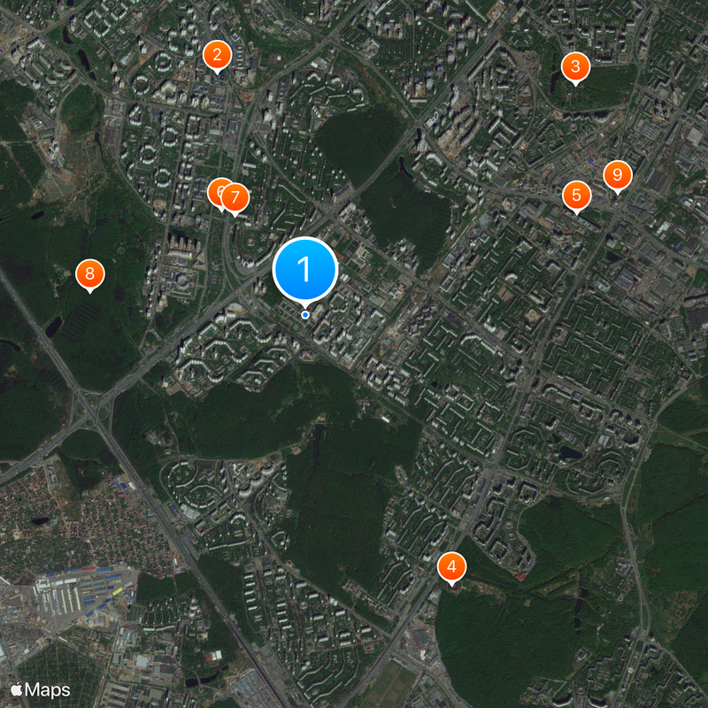 Russian National Research Medical University Map