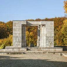 Monument and open-air theatre at St. Anne Mountain