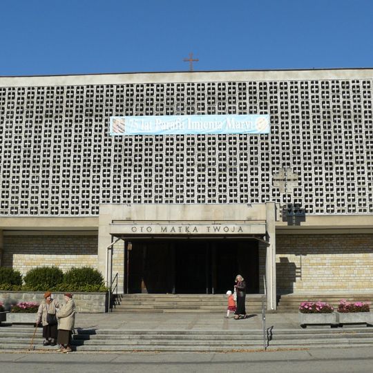 Holy Name of Mary church in Poznań Smochowice