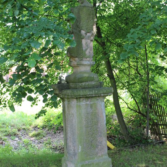 Statue of John of Nepomuk in Běleč