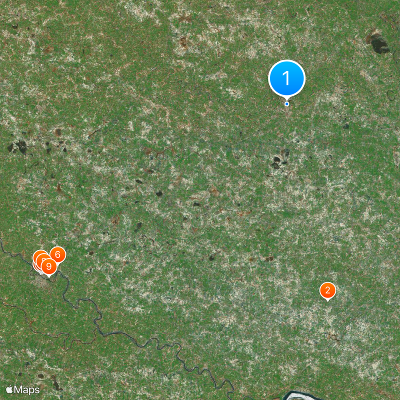Distretto di Azamgarh Mappa