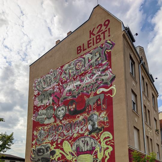 Großwand Graffiti
