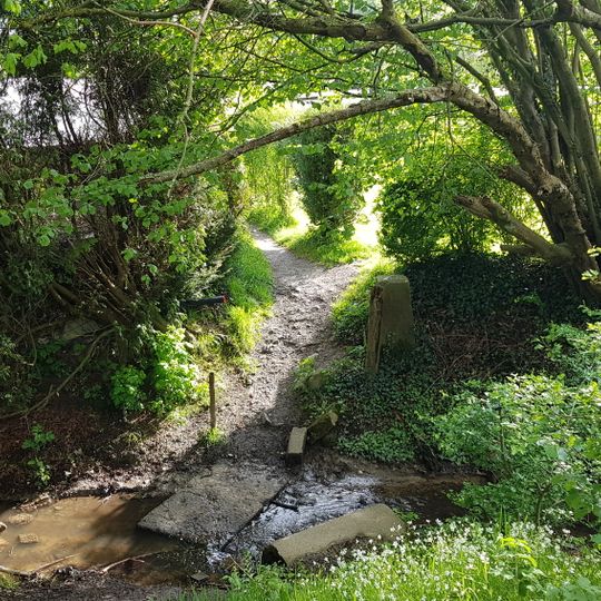 Belgium-Netherlands boundary stone no. 7a